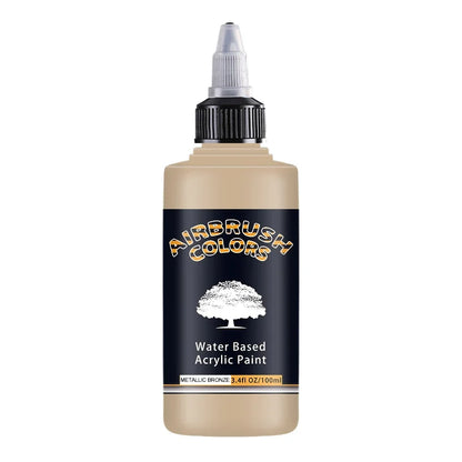 Airbrush Acrylic Paint Matte Inks Water Based Easy to Clean 32 Color Set 100ml Bottles For Model Hobby TikTok Viral Craft Trend 2026