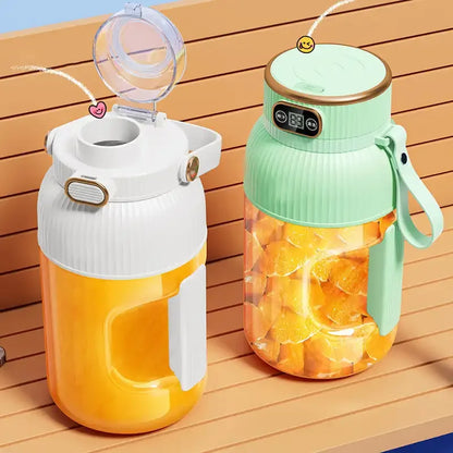 Portable Juicer Cup Multifunctional USB Blender With Digital Display Viral Trend Fall 2026 Travel
