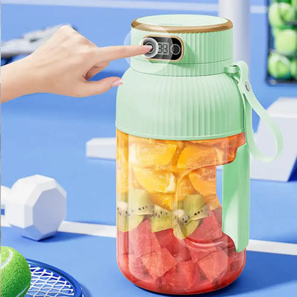 Portable Juicer Cup Multifunctional USB Blender With Digital Display Viral Trend Fall 2026 Travel