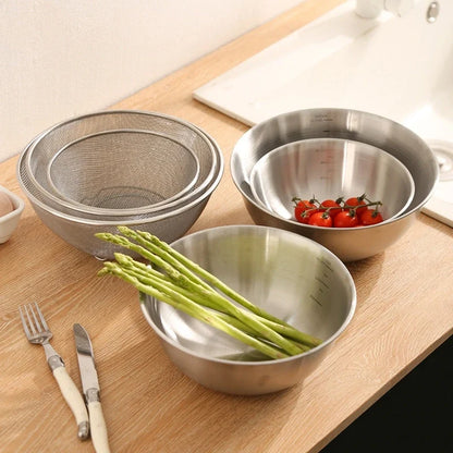 Stainless Steel Drain Basket Colander and Strainer, Spring Cleaning 2026 Eco Friendly Kitchen Tool