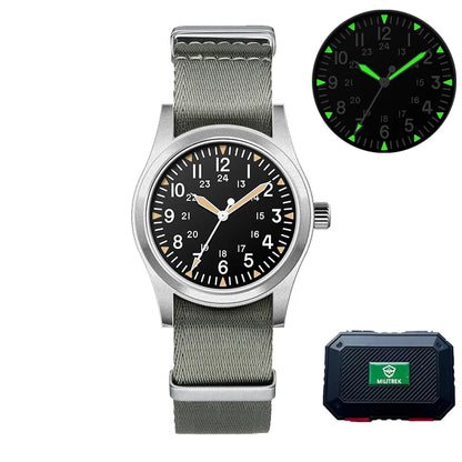 Military Quartz Field Watch 37mm Sapphire Fall 2025