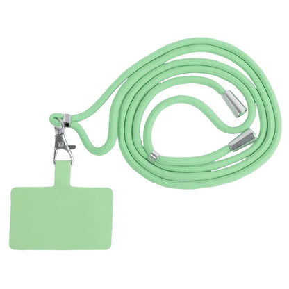 Adjustable Detachable Phone Lanyard with Card Holder & Carabiner - 13 Colors, Nylon Strap Accessory
