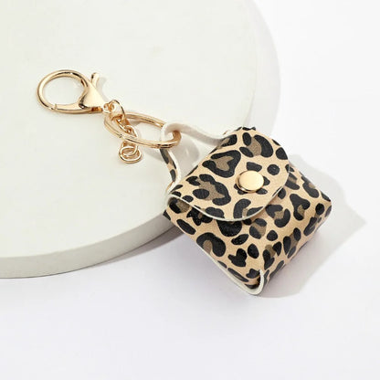 1+1 Free Birkin Inspired Mini Hand Bag - Small Shell Coin Bag Charm Keychain