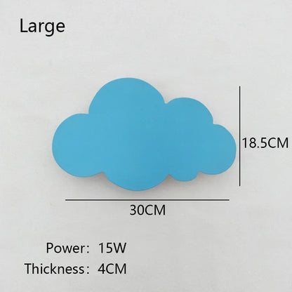 Cloud Wall Lamp Dimmable LED Nursery Light Remote Control Night Light Nursery Bedroom Decor Fall 2025 Cozy