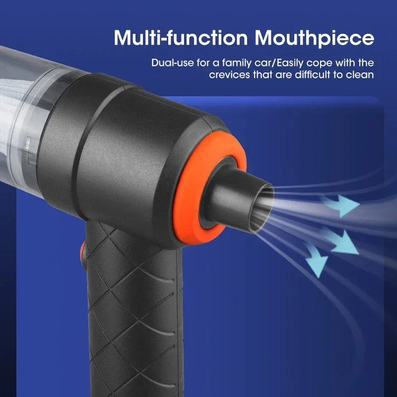 Cordless Handheld Mini Vacuum Cleaner - Wireless Auto & Home Dual Use, Strong Suction, Household Cleaning