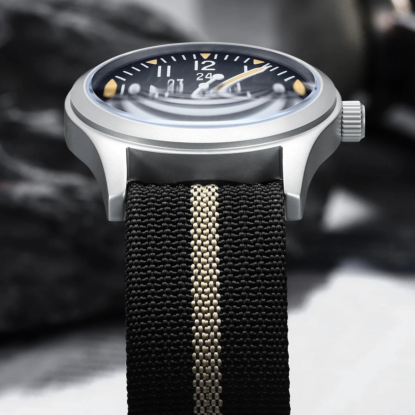 Military Quartz Field Watch 37mm Sapphire Fall 2025