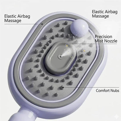 Scalp Massager 3 In 1 Self Cleaning Electric Spray Brush Rechargeable Viral Fall 2026 Gift