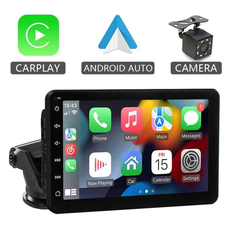 CarPlay Wireless Head Unit 7 Inch In Dash Car Stereo Universal Touch Screen Wireless Android Auto Fall 2025