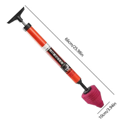 High Pressure Toilet Plunger Drain Clog Remover Tool with Ergonomic Handle Unblocker for Sink and Toilet Spring 2026