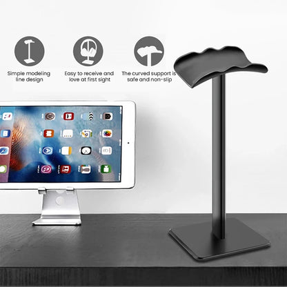 Non-Slip Aluminum Headphone Stand Rack - Universal Holder for AirPods Max, Beats, Bose, Sony