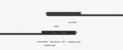 OLED 13.3 Inch Portable Monitor 1ms HDR 100 Percent DCI P3