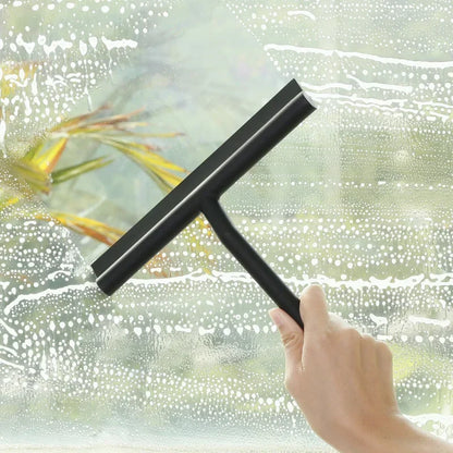 Shower Squeegee Wall Hanger Rubber Blade Bathroom Cleaner