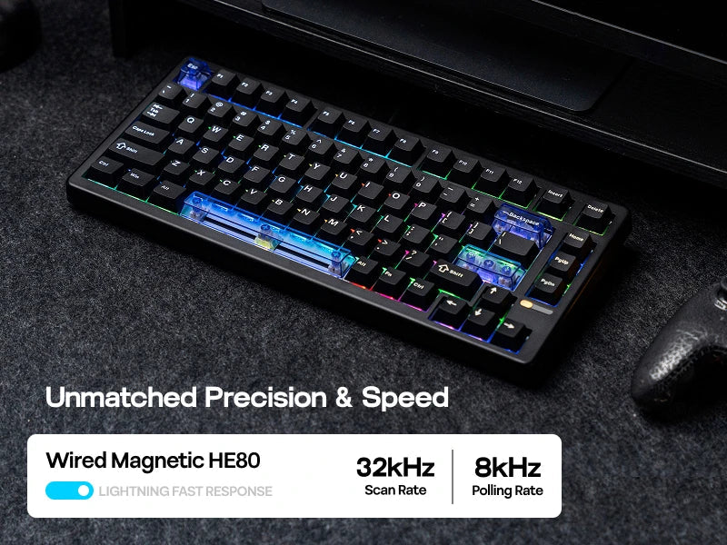 Mechanical Keyboard 75 Percent Hot Swap Gasket Mount Wired