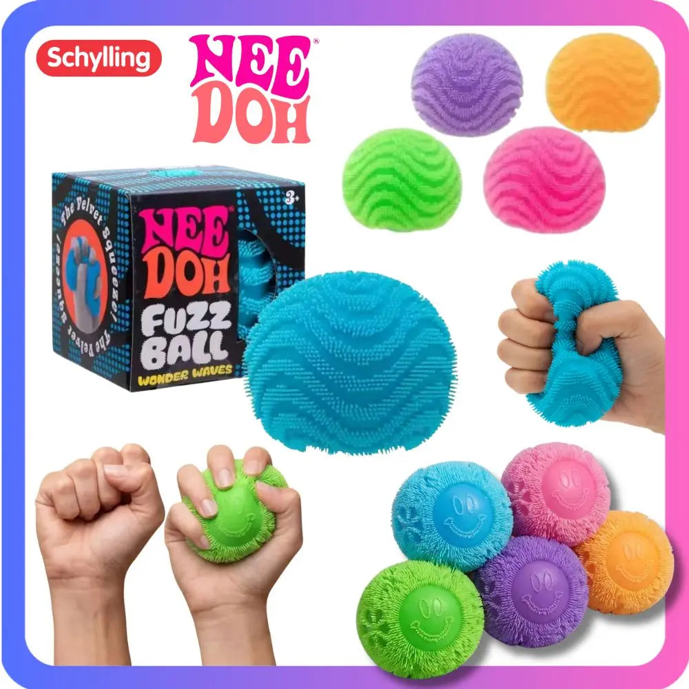 Fuzz Ball Stress Toy Desktop Ornament Blind Box Series TikTok Viral Fall 2026 Stress Relief