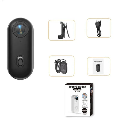 Action Camera Mini 4K 1080P Helmet And Bike Mount WiFi Full HD Sports Cam Summer 2026 Gear For Action Sports