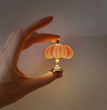 Popular Retro Sea Urchin Night Lamp - Children's Table Lamp for Girls Room Decor