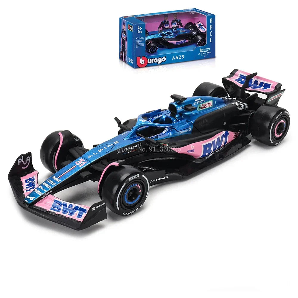 Die-Cast Car 1:43 Scale Formula One MCL60 Replica 2023 Collectible Display Model Fall 2025 Gift