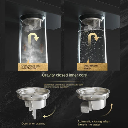 Floor Drain Invisible Square Shower Drain Anti Odor Stainless Steel Easy Clean 2026 Home Renovation Trend