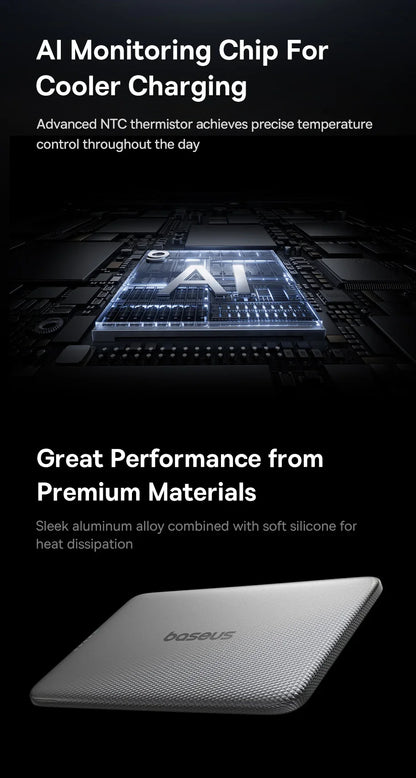 Ultra-Slim Magnetic Power Bank – Card-Sized 10000mAh PD 27W & 5000mAh PD 20W Wireless Charging 2026