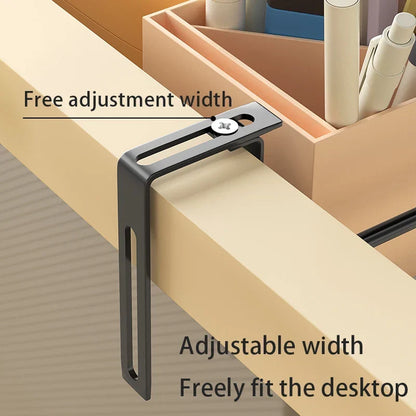 Desk File Organizer 5-Tier Mesh Vertical Wall Mount Desktop Mail Sorter Back To School 2025 Space Saving