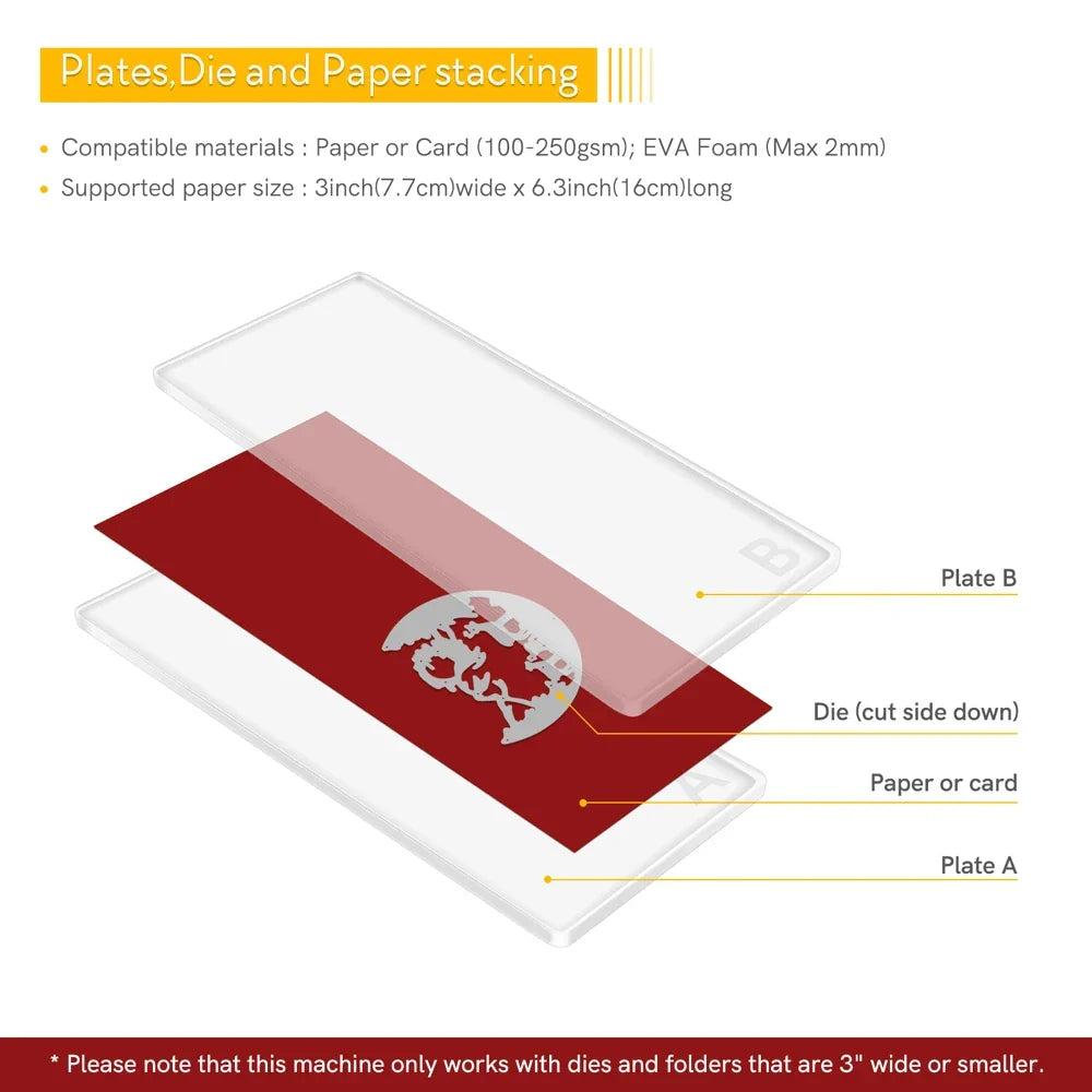 Die Cutting Machine Mini Handheld For DIY Scrapbooking