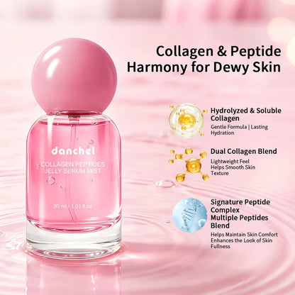 Collagen Peptides 2-in-1 Jelly Serum & Face Mist – Deep Hydration Moisturizing Skin Care Spray 2026