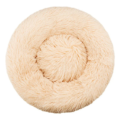 Pet Bed Round Plush Bed Winter Warm 2026 Washable Cozy Comfort For Pets