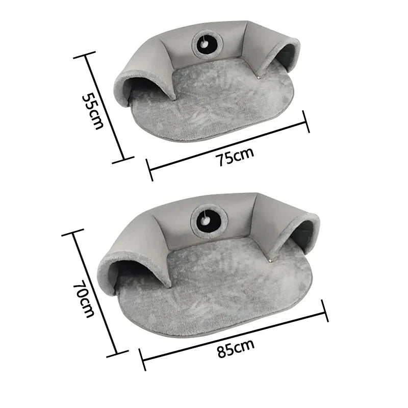 Cats Beds and Puppy Bed Accessories - Cozy Dog House for Kittens and Dogs