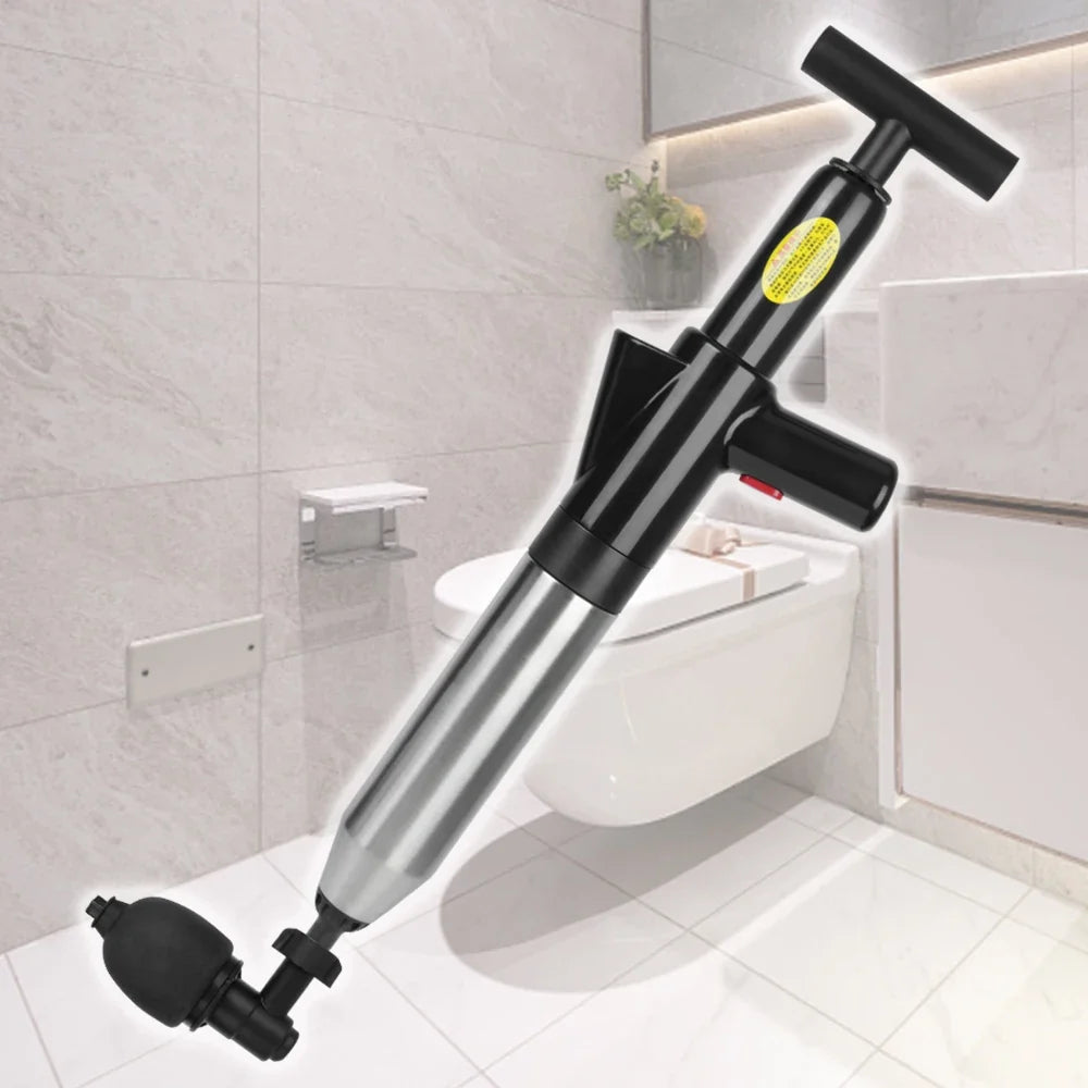 Toilet Plunger High Pressure Drain Unblocker Hydro Blast Style Eco Friendly Home Repair Fall 2026