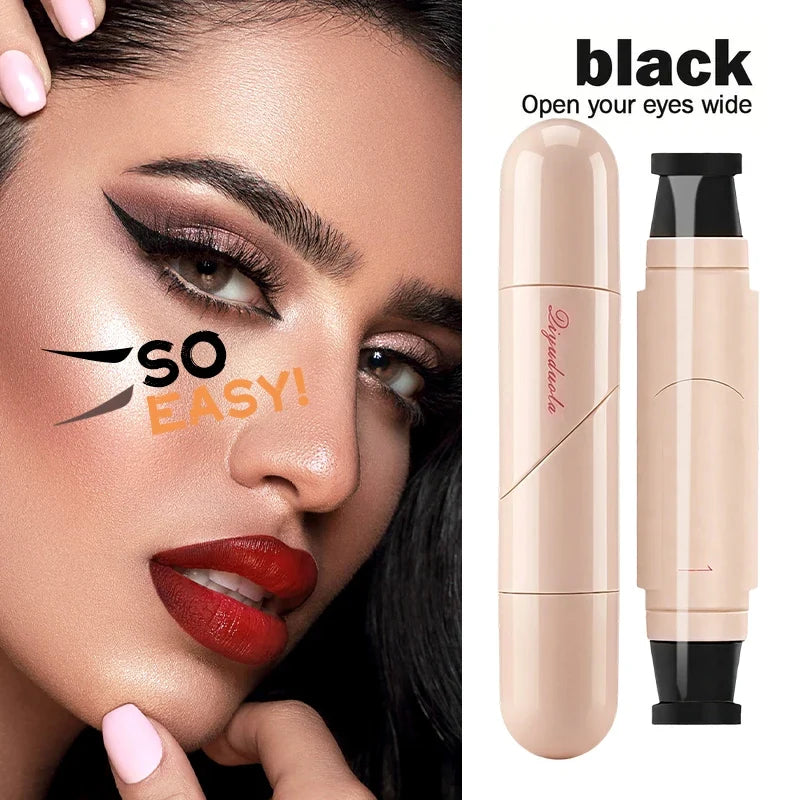 Waterproof Eyeliner Stamp Pen Rotating Cat Eye Tool Sweat Proof Long Lasting for Beginners TikTok Viral Fall 2026