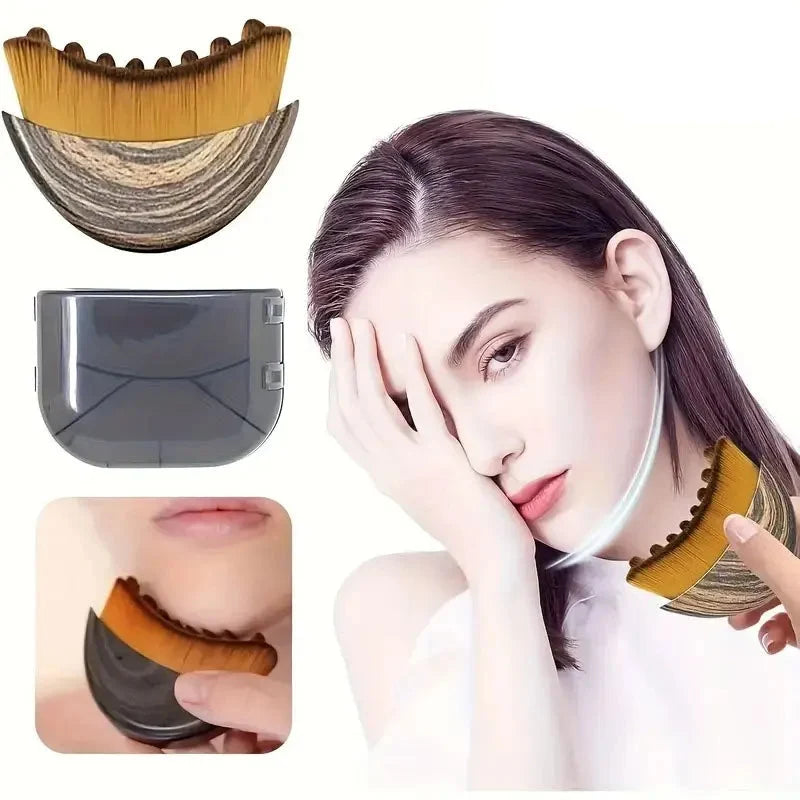 Lymphatic Face Massager – Ergonomic Chin & Jawline Contour Tool, Plastic Skin Fit, TikTok Viral Fall 2026