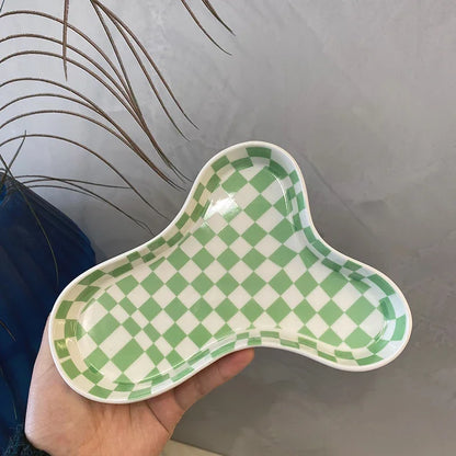 Ceramic Cloud Plate Minimalist Decorative Tray Fall 2025 Home Decor Multipurpose Jewelry And Snack Dish