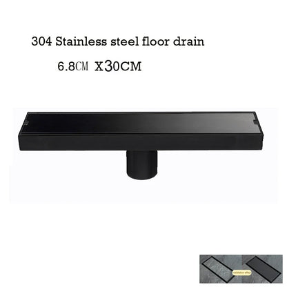 Floor Drain Invisible Square Shower Drain Anti Odor Stainless Steel Easy Clean 2026 Home Renovation Trend