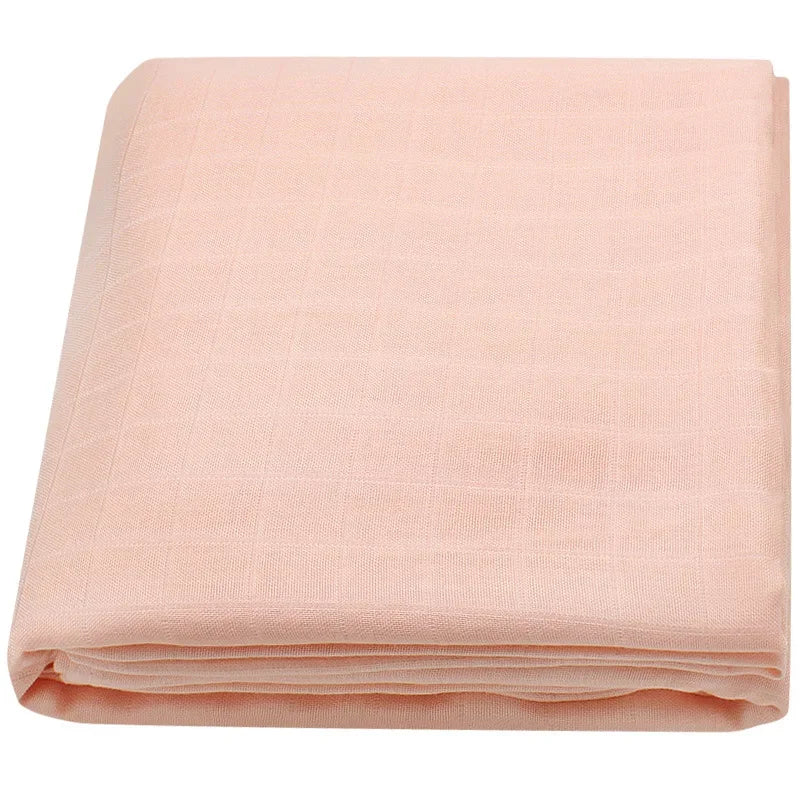 Bamboo Muslin Swaddle Blanket 120x120 Cm Floral Newborn Bedding Fall 2025 Breathable Eco Friendly Baby Gift