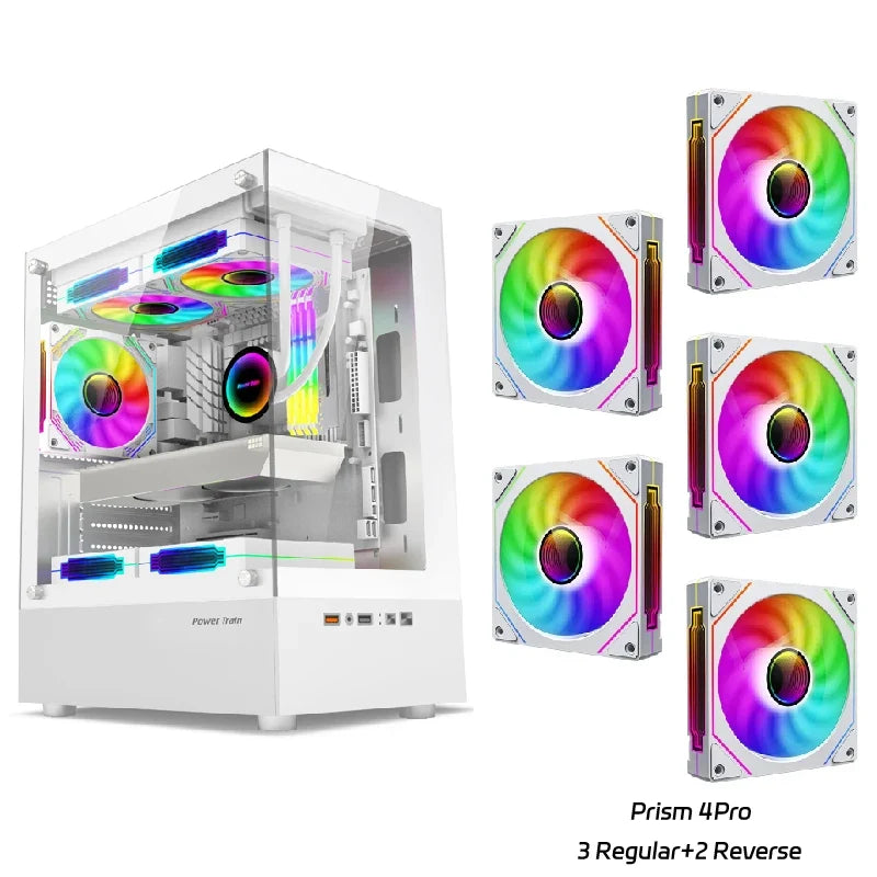 Mini ITX PC Case 240mm Water Cooling MicroATX Chassis