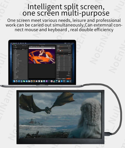 Portable 11.6 Inch HDMI Monitor 1366x768 Gaming Display