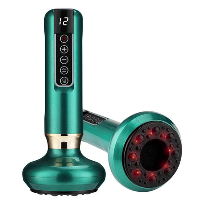 Electric Cupping Massager Multi Speed Vacuum Therapy With Infrared Heating Portable Spring 2026 Wellness Trend