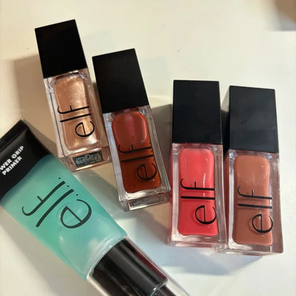 Lip Gloss Base Gripper Primer Gel 4 Color Lip Oil Shine Moisturizing Clear Lip Gloss TikTok Viral Fall 2026 Gift Idea