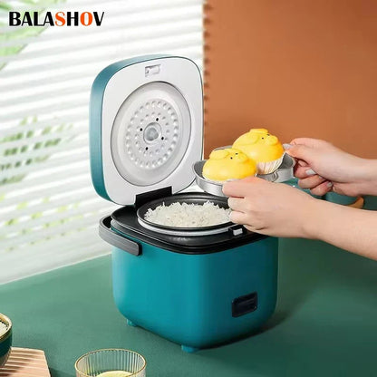 Rice Cooker 1.2L Mini Automatic Electric Rice Cooker Small Capacity 1-2 Servings Back To School 2025 Nonstick