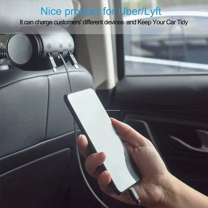 Car Charger With Retractable Cord – 3 In 1 Fast Charging Station For Phones And Tablets, Summer Road Trip 2026