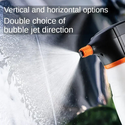 Foam Cannon Rechargeable Electric Car Wash Sprayer High Pressure Snow Cannon Detailing Summer 2025 Quick Foam Clean