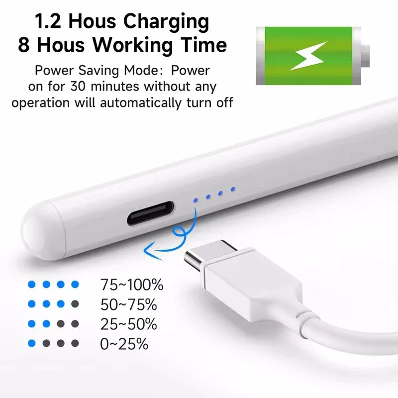 Universal Touch Stylus Pen for Tablets - Apple iPad, Android Accessories, Lightweight & Durable Design