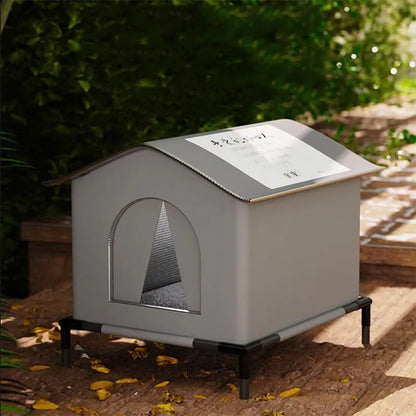 Dog House Waterproof Foldable Pet Cave Bed Small Outdoor Winter 2025 Cozy Washable Shelter For Puppies