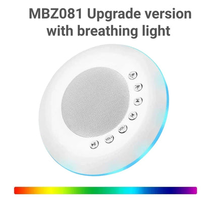 White Noise Machine USB Rechargeable Portable Baby Sound Machine 28 Soothing Sounds Memory Fall 2025 Calming Sleep Aid