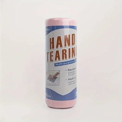 Absorbent Household Cleaning Towel Roll - Versatile Dishwashing & Car Washing Cloth