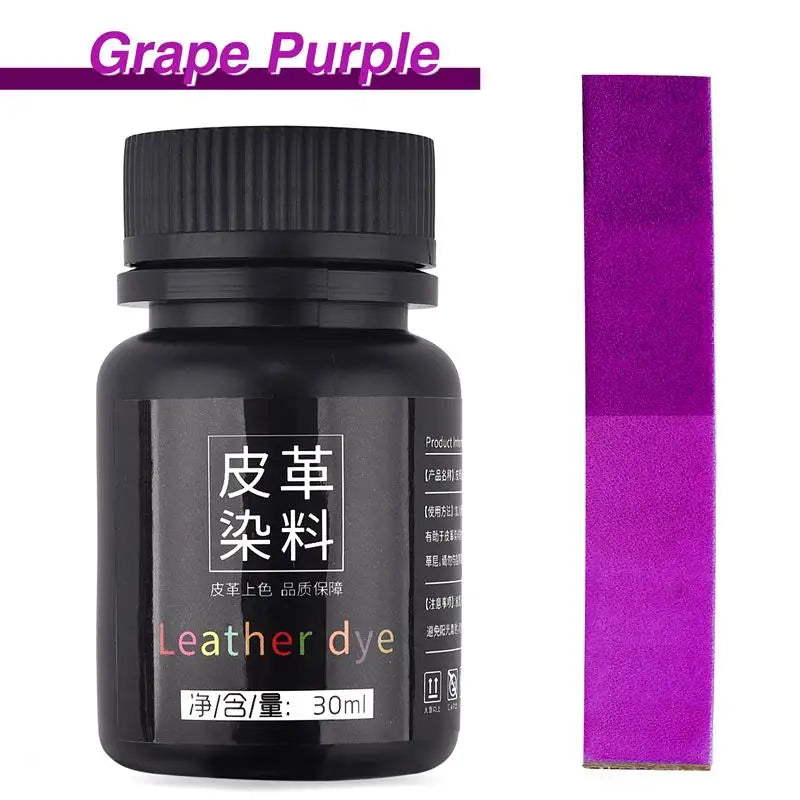 Leather Dye Set for DIY Leather Craft - Fall 2026 Trend Eco Friendly Dye Kit for Projects