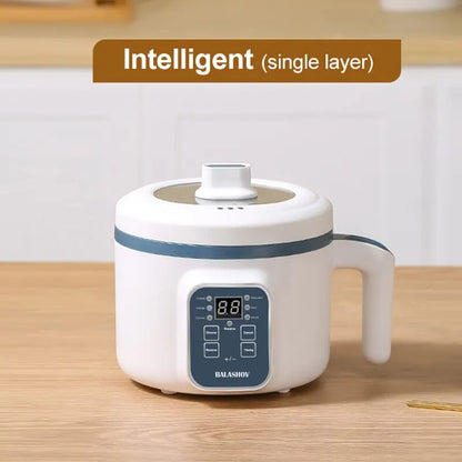 Electric Rice Cooker Smart Multi Cooker Home Kitchen Appliance Fall 2025 Nonstick Inner Pot Timer Easy Cleanup
