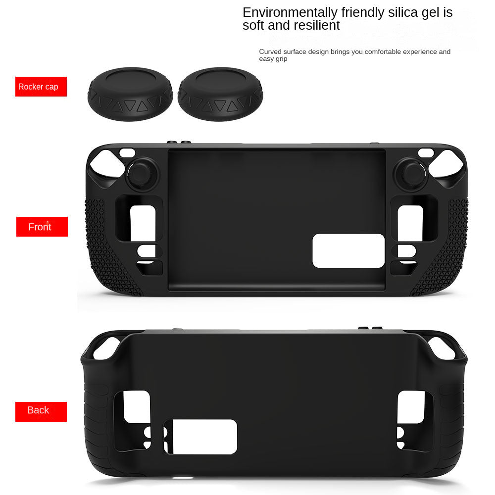 Steam Deck OLED Silicone Case With Button Caps Grip