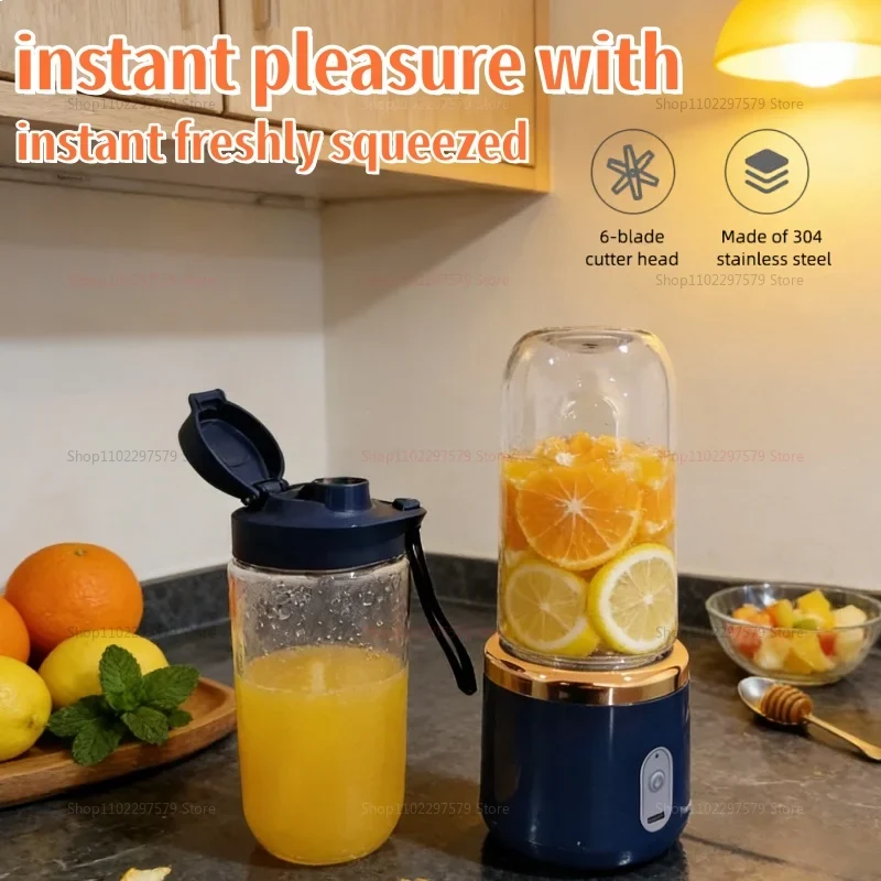 Portable Blender Personal Smoothie Maker, Ice Crushing, Compact Travel Size, Back to School 2026 Gift