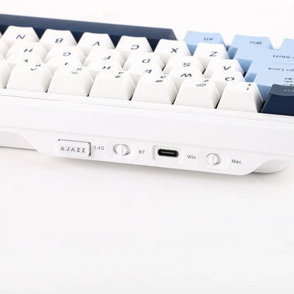Mechanical Keyboard 68Key Wireless Bluetooth RGB Hall Effect